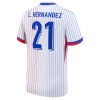 Frankrike L. Hernandez 21 Borte EM 2024 - Herre Fotballdrakt